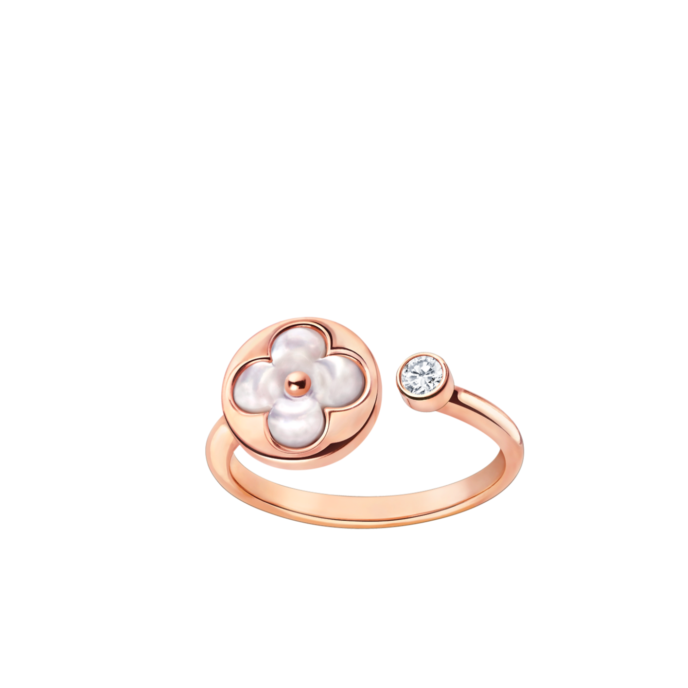 [Kincade Jewelrys]SUN 1 DIAMOND PINK MOP RING