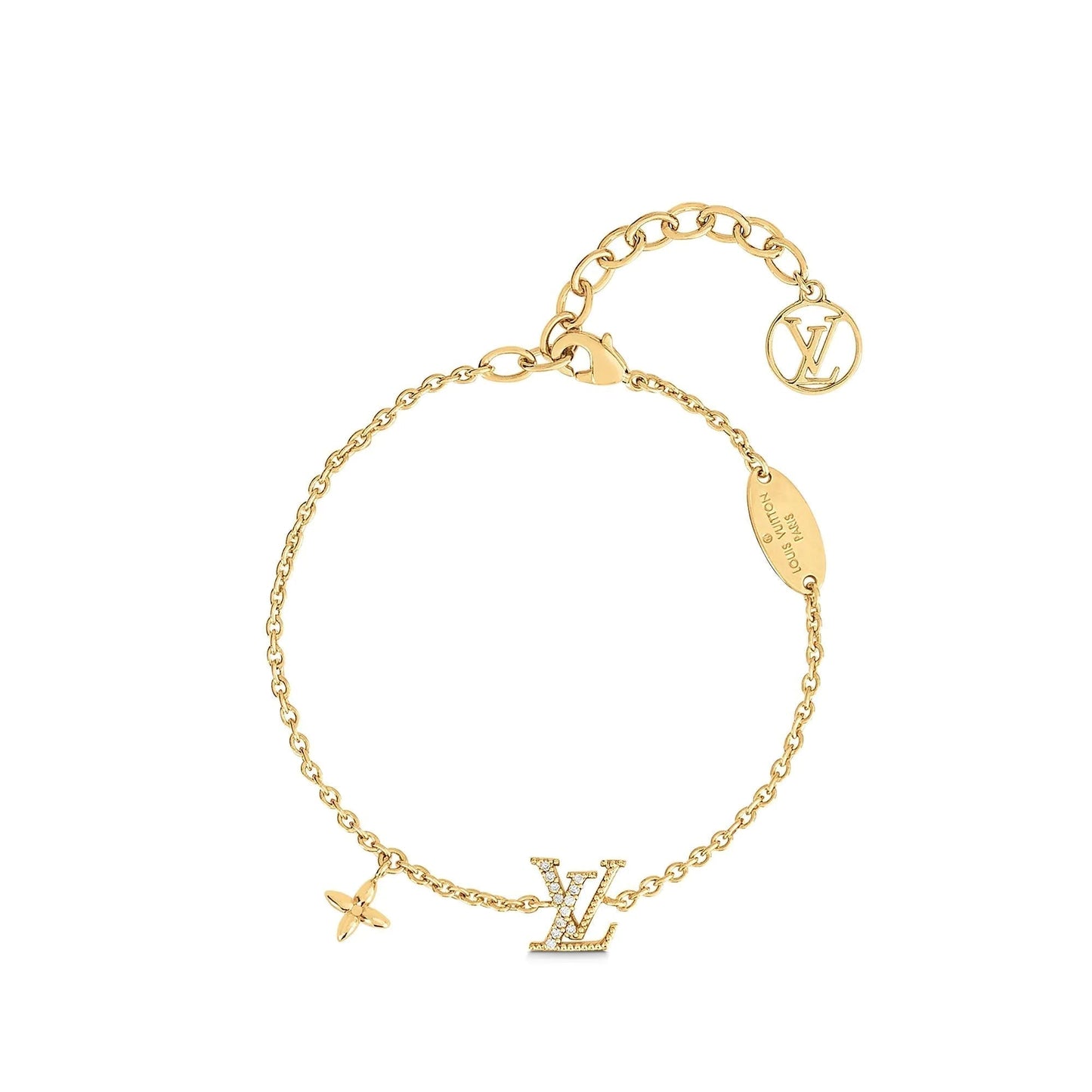 [Kincade Jewelrys]LOGO STAR MOTIF GOLD BRACELET