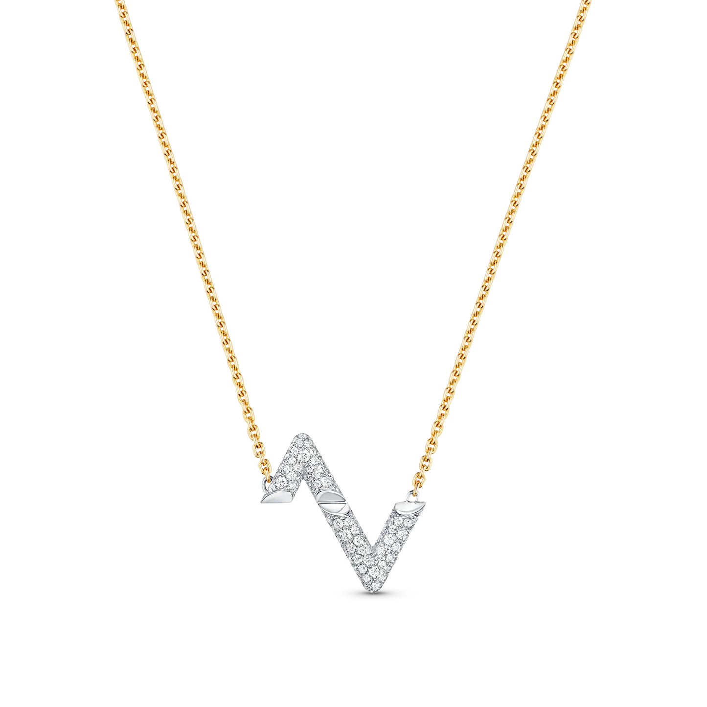 [Kincade Jewelrys]VOLT SILVER DIAMOND PEDANT NECKLACE
