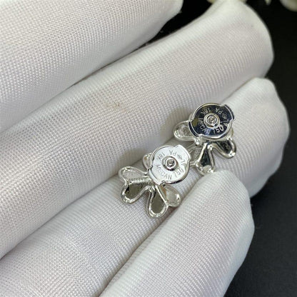 [Kincade Jewelrys]FRIVOLE MINI SILVER FLOWER EARRINGS