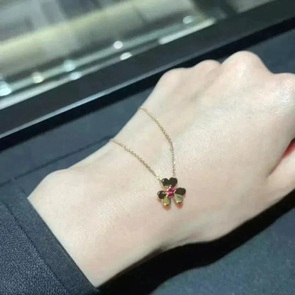 [Kincade Jewelrys]FRIVOLE GOLD FLOWER NECKLACE