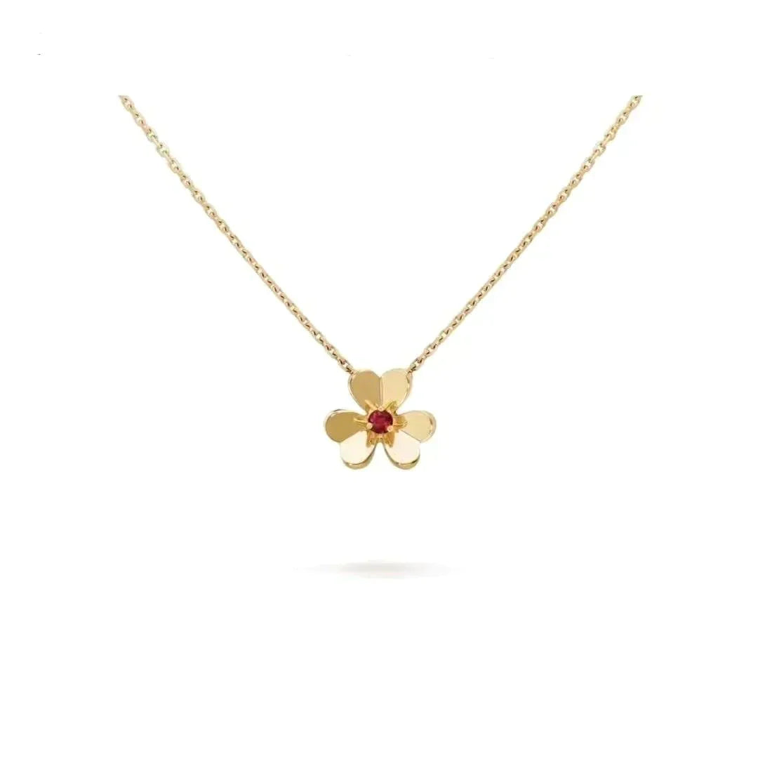 [Kincade Jewelrys]FRIVOLE GOLD FLOWER NECKLACE