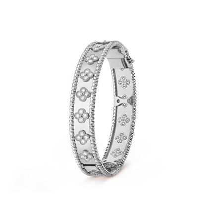 [Kincade Jewelrys]CLOVER BRACELET 8MM DIAMONDS