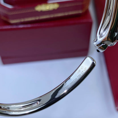 [Kincade Jewelrys]PANTHERE SILVER OPEN BRACELET