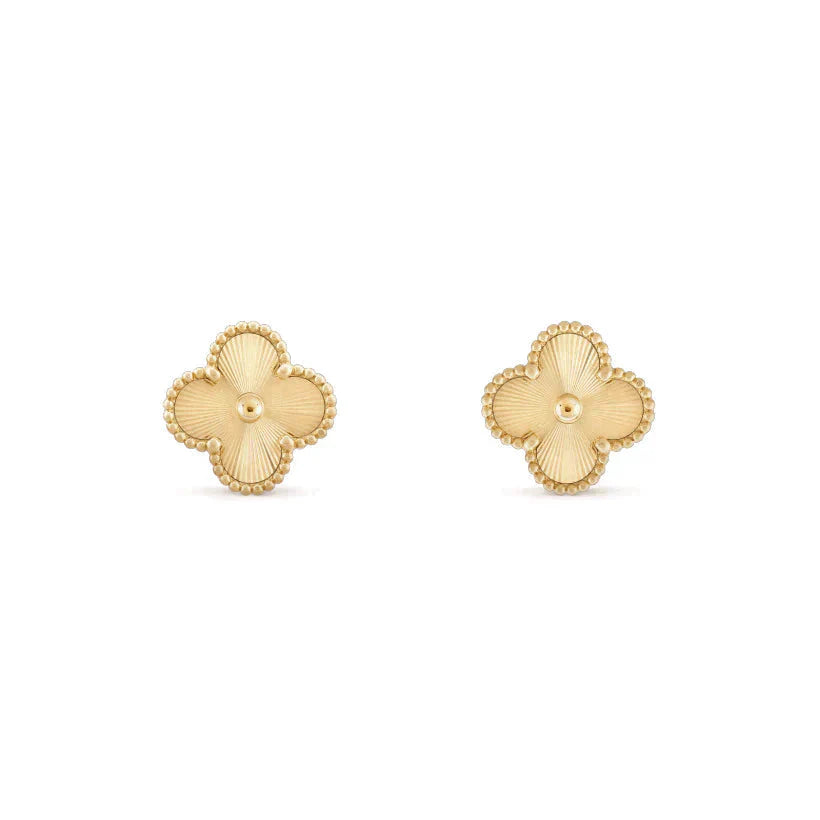 [Kincade Jewelrys]CLOVER MEDIUM 1 MOTIFS LASER EARRINGS