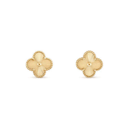 [Kincade Jewelrys]CLOVER MEDIUM 1 MOTIFS LASER EARRINGS