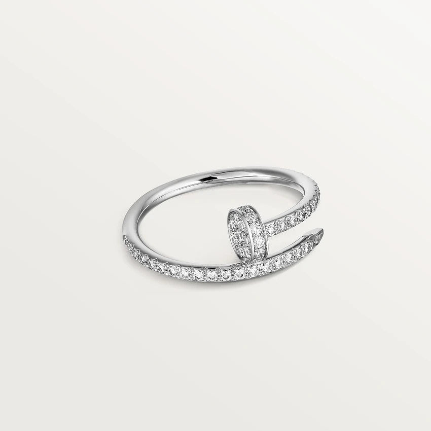 [Kincade Jewelrys]JUSTE RING 1.8MM SILVER DIAMONDS