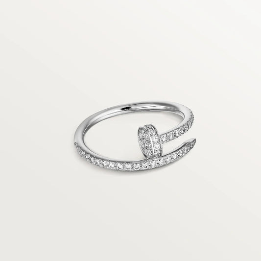 [Kincade Jewelrys]JUSTE RING 1.8MM SILVER DIAMONDS